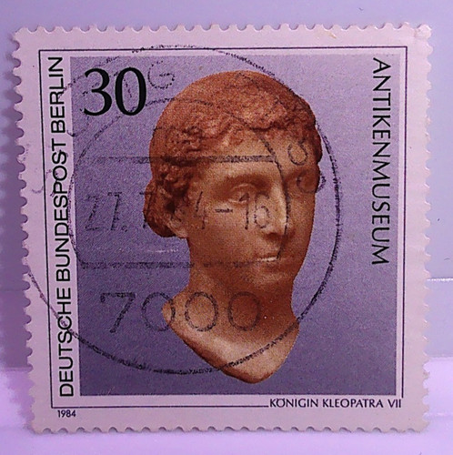 Briefmarke deutsche bundespost - briefmarke,